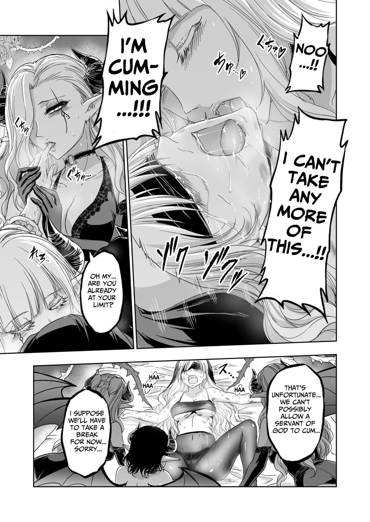Hentai Manga Comic-Paradise Lost ~A Saint's Descent Into Immorality~-Read-30